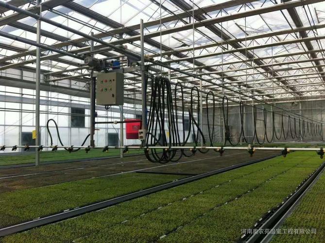 河南奥农苑温室工程 - 移动喷灌机,奥农苑自走式往返喷灌机